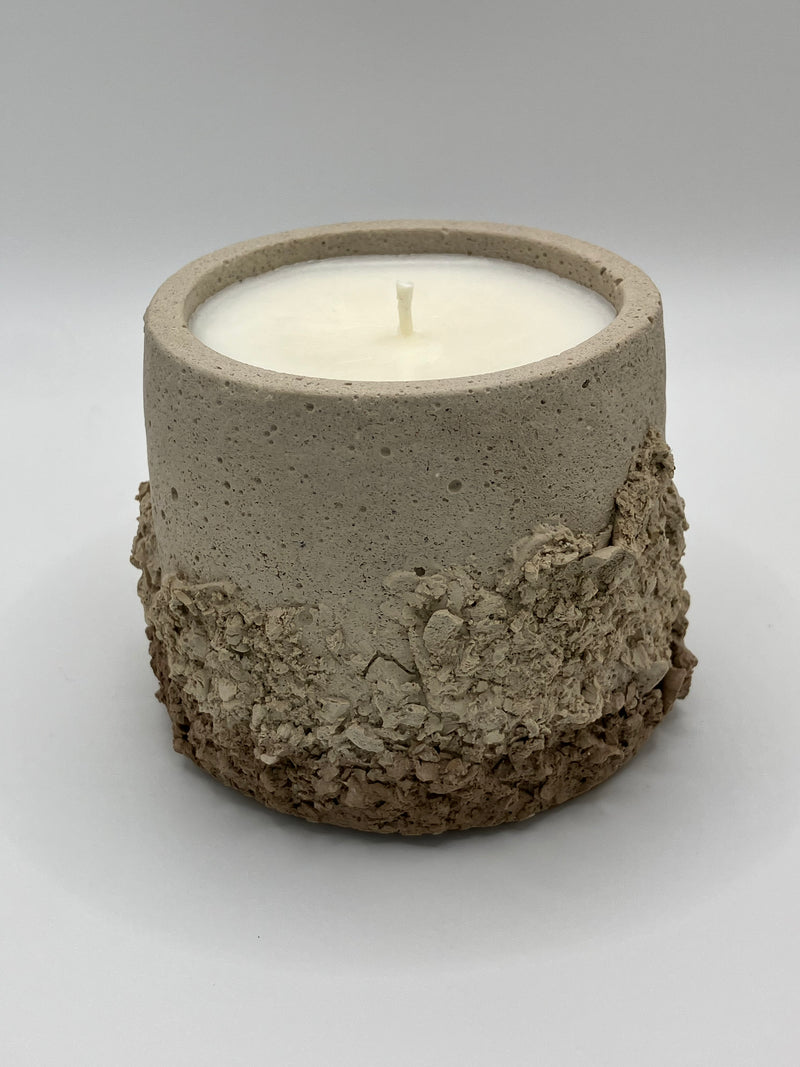 Rustic Brown Gradient Natural Soy Candle