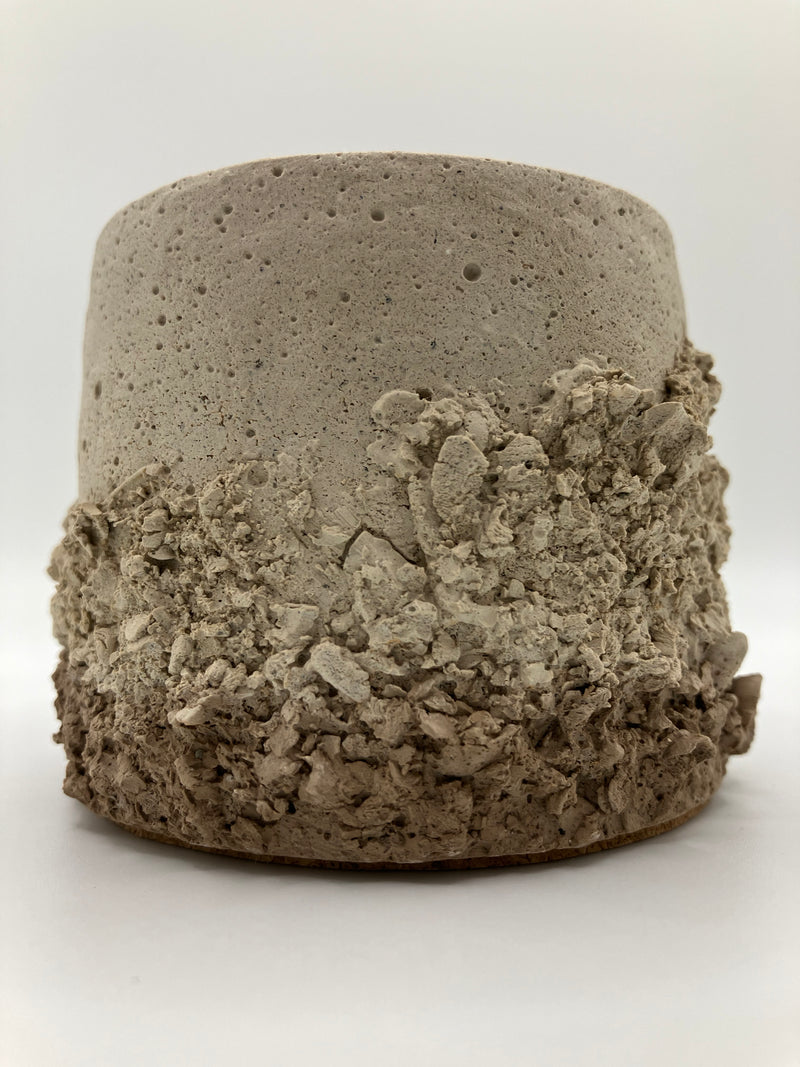 Rustic Brown Gradient Natural Soy Candle