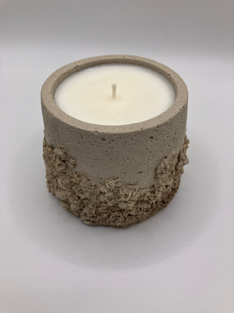 Rustic Brown Gradient Natural Soy Candle