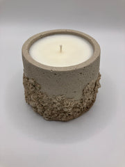 Rustic Brown Gradient Natural Soy Candle