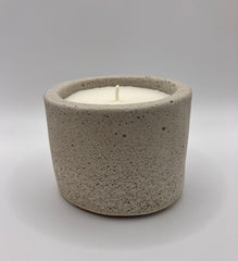 Tumbler Pot 5 Ounce Natural Soy Candle - Bone