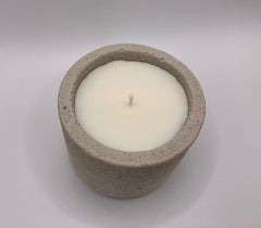 Tumbler Pot 5 Ounce Natural Soy Candle - Bone