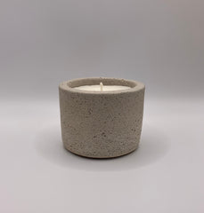 Tumbler Pot 5 Ounce Natural Soy Candle - Bone