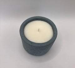Tumbler Pot 5 Ounce Natural Soy Candle - Fog Blue