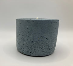 Tumbler Pot 5 Ounce Natural Soy Candle - Fog Blue