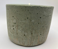 Tumbler Pot 5 Ounce Natural Soy Candle - Khaki Green