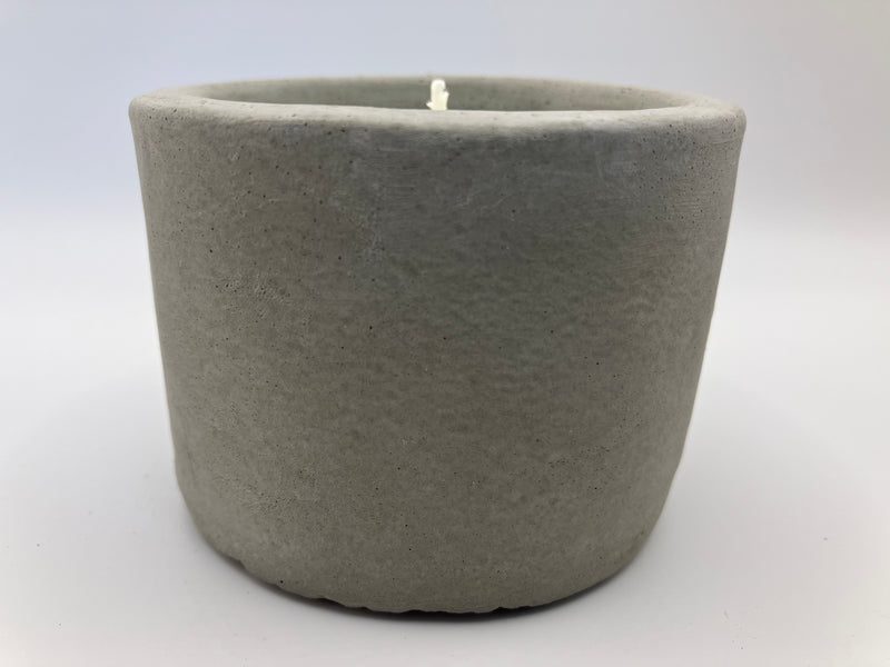 Tumbler Pot 5 Ounce Natural Soy Candle - Gray