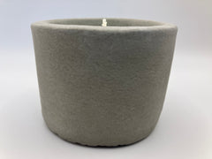 Tumbler Pot 5 Ounce Natural Soy Candle - Gray