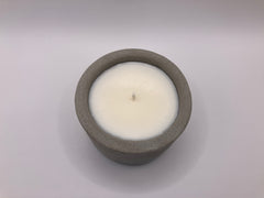 Tumbler Pot 5 Ounce Natural Soy Candle - Gray