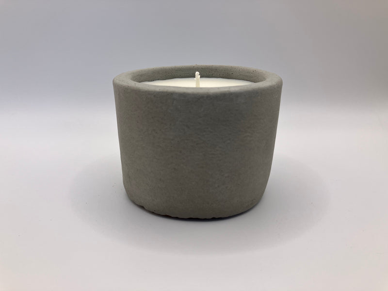 Tumbler Pot 5 Ounce Natural Soy Candle - Gray