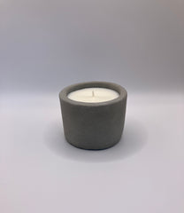 Tumbler Pot 5 Ounce Natural Soy Candle - Gray