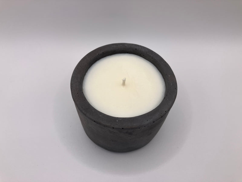 Tumbler Pot 5 Ounce Natural Soy Candle - Charcoal