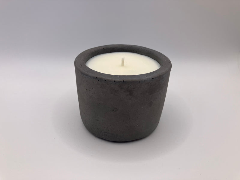 Tumbler Pot 5 Ounce Natural Soy Candle - Charcoal
