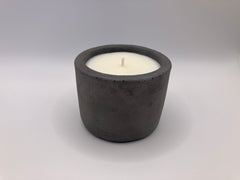 Tumbler Pot 5 Ounce Natural Soy Candle - Charcoal