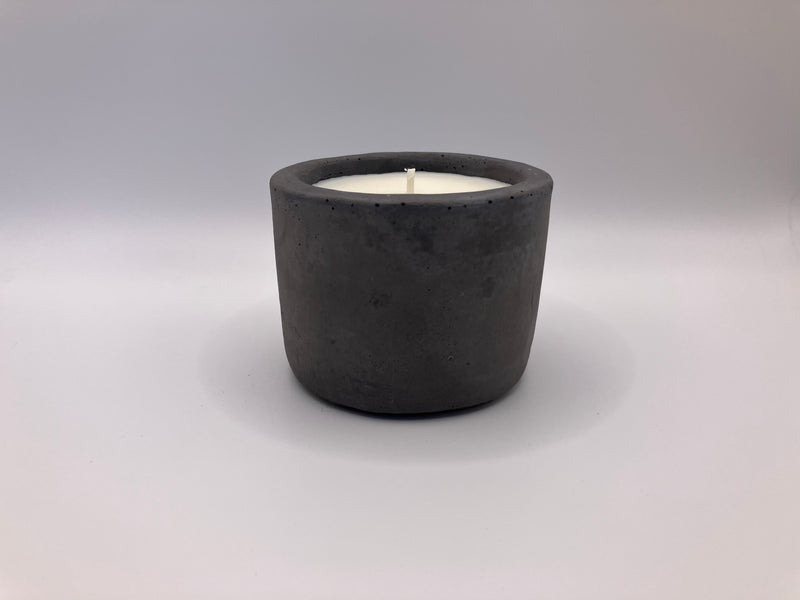 Tumbler Pot 5 Ounce Natural Soy Candle - Charcoal