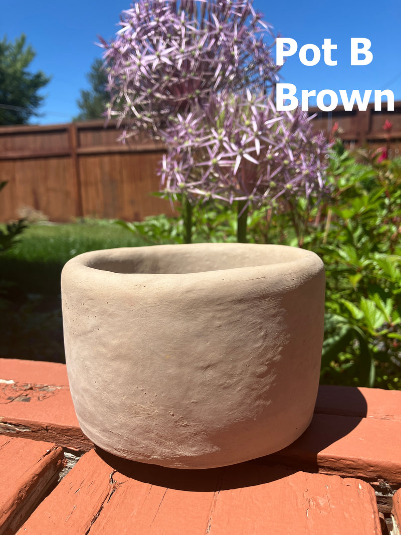 . Citronella Insect Mosquito Repellent Natural Soy Candle - Handmade - Concrete Dough Bowl - 3 Wicks - 30+ Hour Burn - Variety of Colours