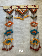 . Hand Made Door & Window Curtains - Macrame Style - Boho - Hippy - Persian Made - 100% Wool & Natural Plants Dyes - Various Sizes