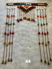 . Hand Made Door & Window Curtains - Macrame Style - Boho - Hippy - Persian Made - 100% Wool & Natural Plants Dyes - Various Sizes
