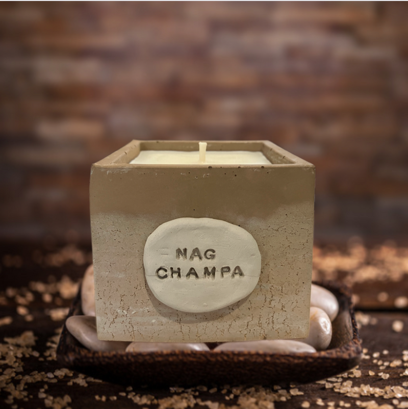 Rustic Nag Champa Natural Soy Candle