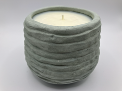 . Rustic Coil Pot Soy Candles - 17 Fluid Ounces - Choose A Scent & Color - Natural Soy Candle